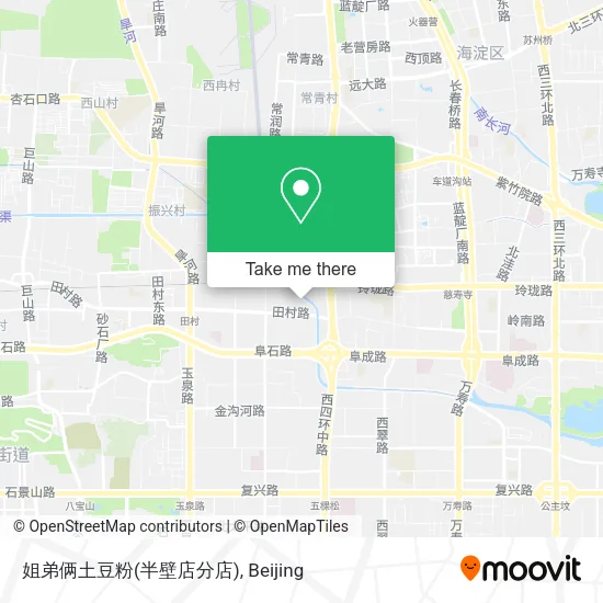 姐弟俩土豆粉(半壁店分店) map