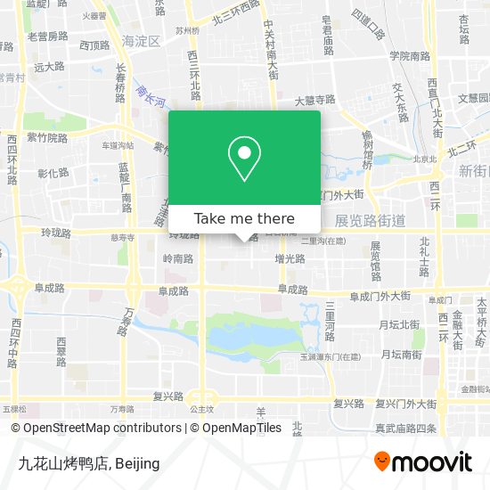 九花山烤鸭店 map