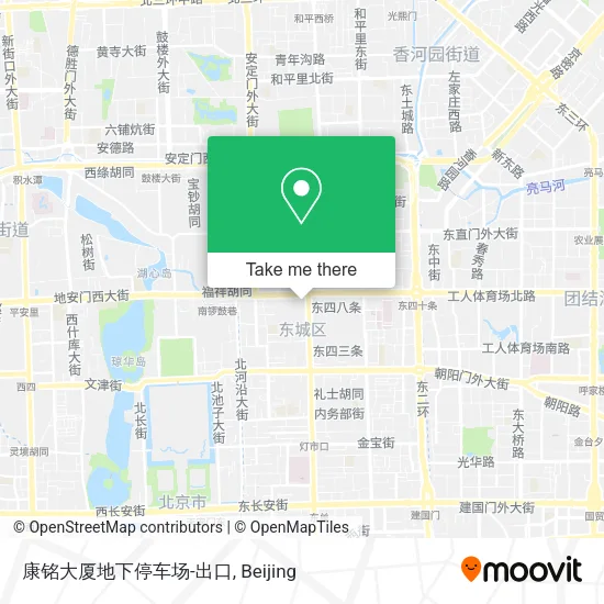 康铭大厦地下停车场-出口 map