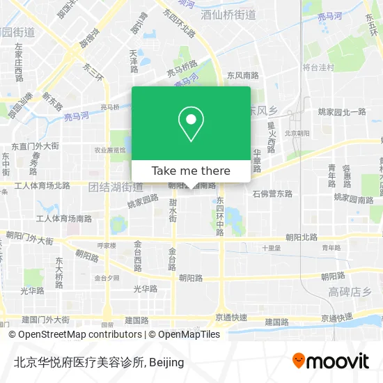 北京华悦府医疗美容诊所 map