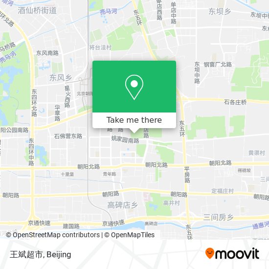 王斌超市 map