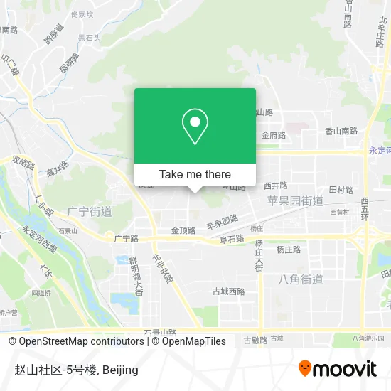 赵山社区-5号楼 map