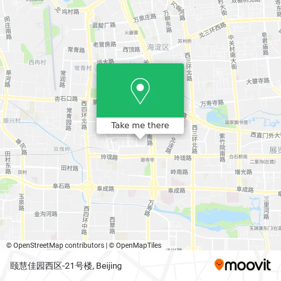 颐慧佳园西区-21号楼 map