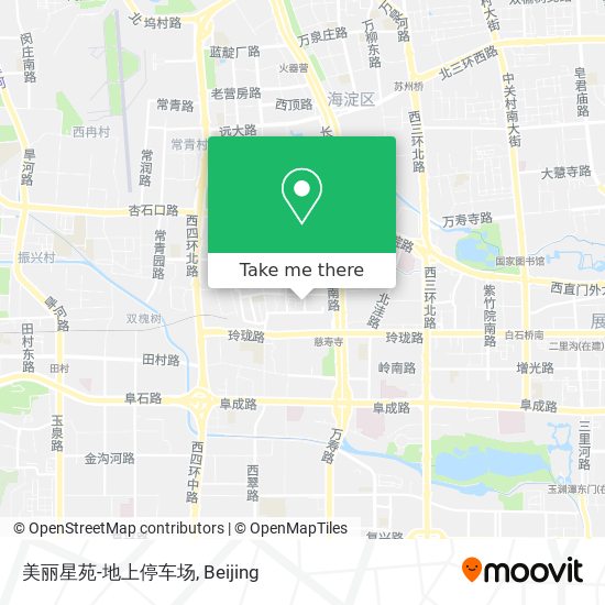 美丽星苑-地上停车场 map