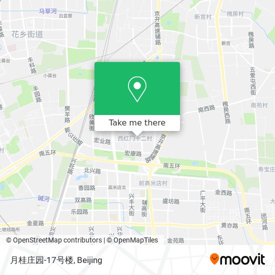 月桂庄园-17号楼 map