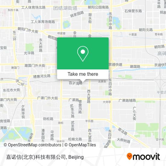 嘉诺信(北京)科技有限公司 map