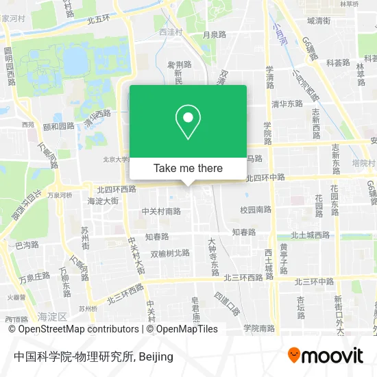 中国科学院-物理研究所 map