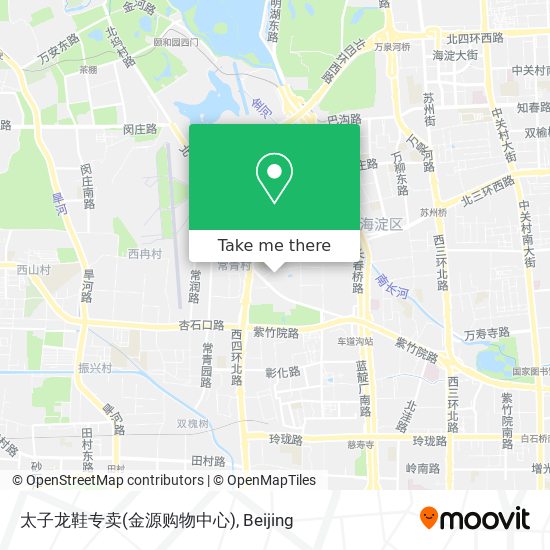 太子龙鞋专卖(金源购物中心) map