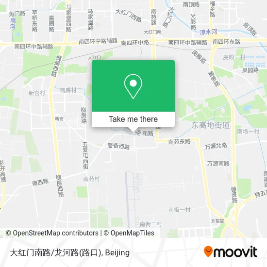 大红门南路/龙河路(路口) map