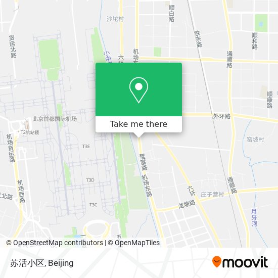 苏活小区 map