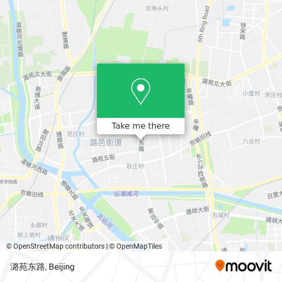潞苑东路 map