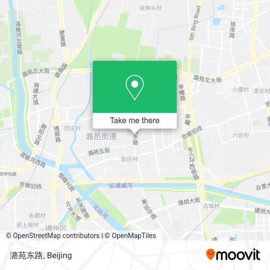 潞苑东路 map