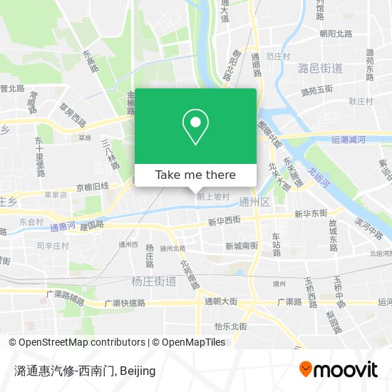 潞通惠汽修-西南门 map