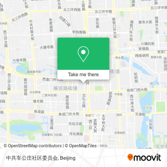 中共车公庄社区委员会 map