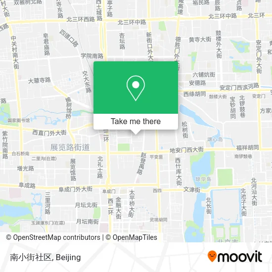 南小街社区 map