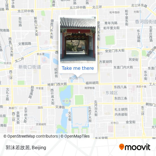 郭沫若故居 map