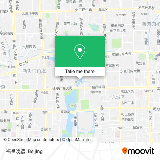福星晚霞 map