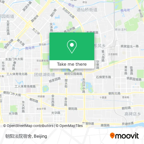 朝阳法院宿舍 map