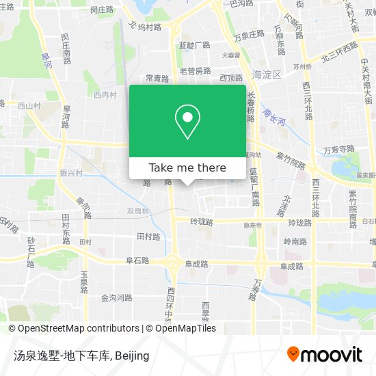汤泉逸墅-地下车库 map