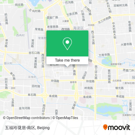 五福玲珑居-南区 map