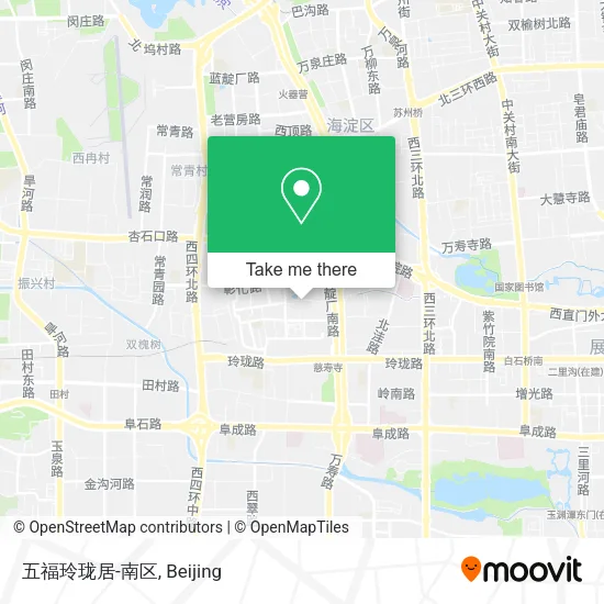 五福玲珑居-南区 map