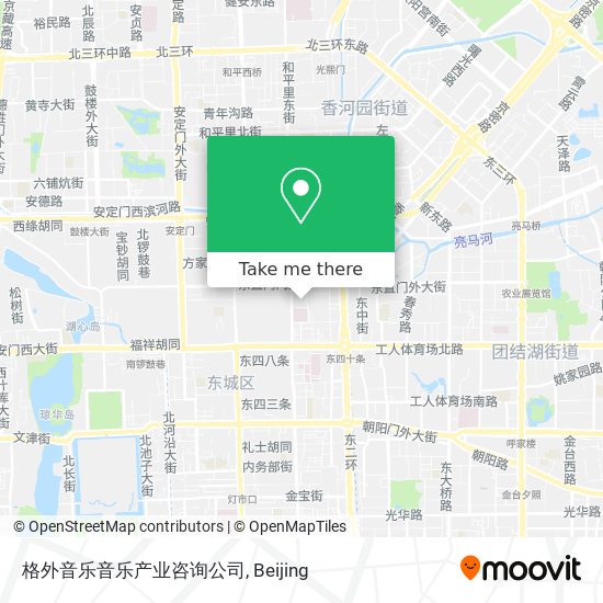 格外音乐音乐产业咨询公司 map