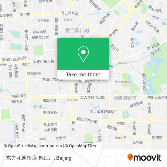 东方花园饭店-锦江厅 map