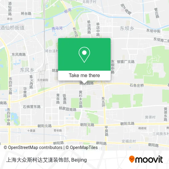 上海大众斯柯达艾潇装饰部 map
