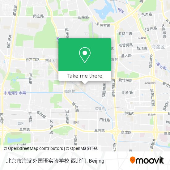 北京市海淀外国语实验学校-西北门 map
