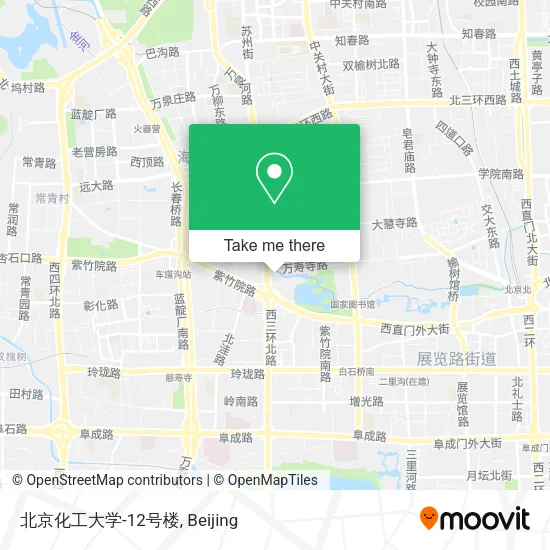 北京化工大学-12号楼 map