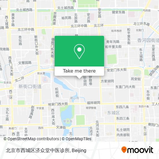 北京市西城区济众堂中医诊所 map
