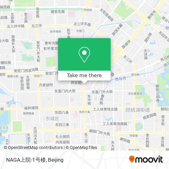 NAGA上院-1号楼 map