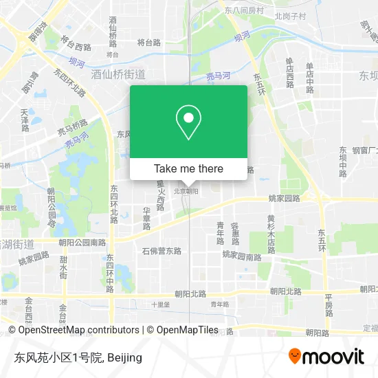东风苑小区1号院 map