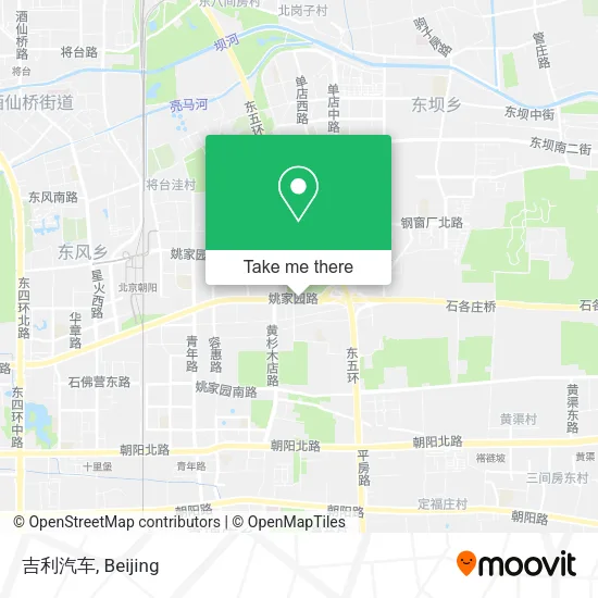 吉利汽车 map