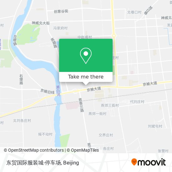 东贸国际服装城-停车场 map