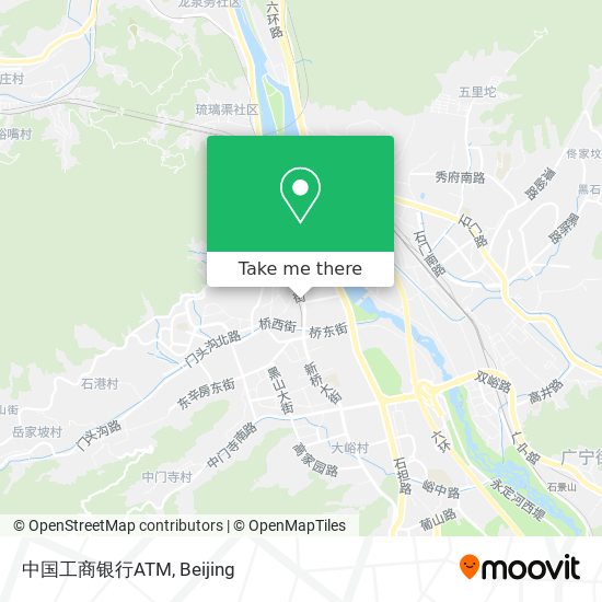 中国工商银行ATM map