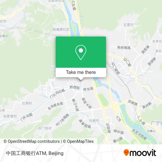 中国工商银行ATM map