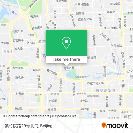 紫竹院路29号北门 map