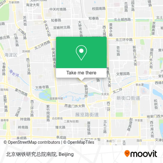 北京钢铁研究总院南院 map