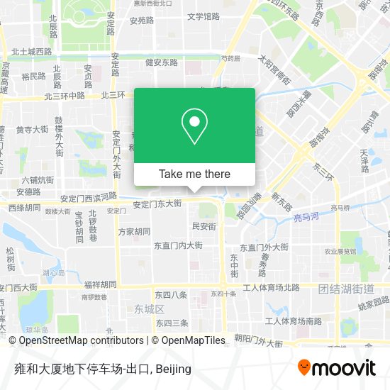 雍和大厦地下停车场-出口 map