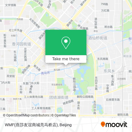 WMF(燕莎友谊商城亮马桥店) map