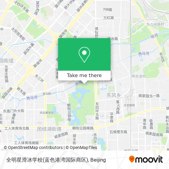 全明星滑冰学校(蓝色港湾国际商区) map