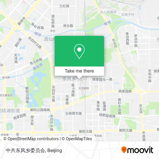 中共东风乡委员会 map