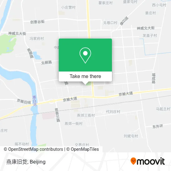 燕康旧货 map