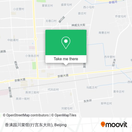 香满园川菜馆(行宫东大街) map
