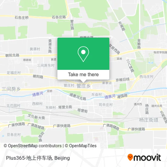 Plus365-地上停车场 map