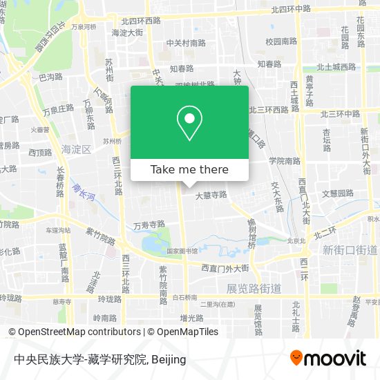 中央民族大学-藏学研究院 map