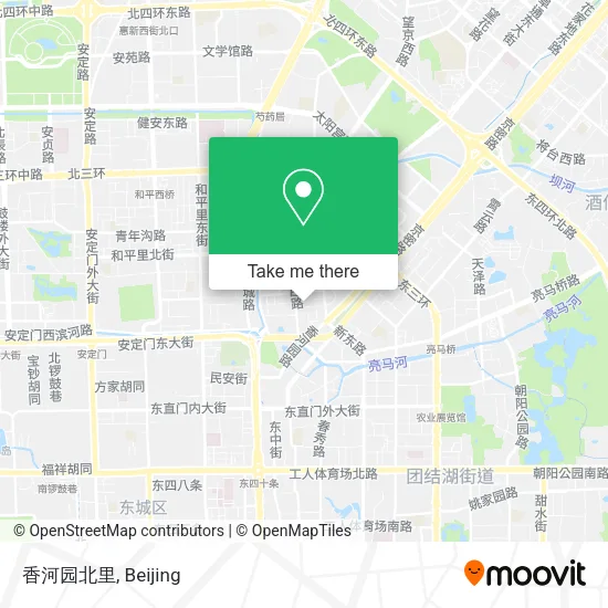 香河园北里 map
