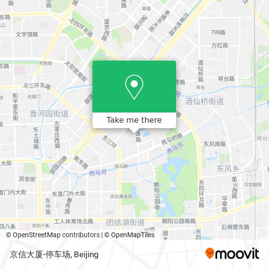京信大厦-停车场 map