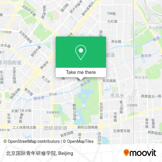 北京国际青年研修学院 map